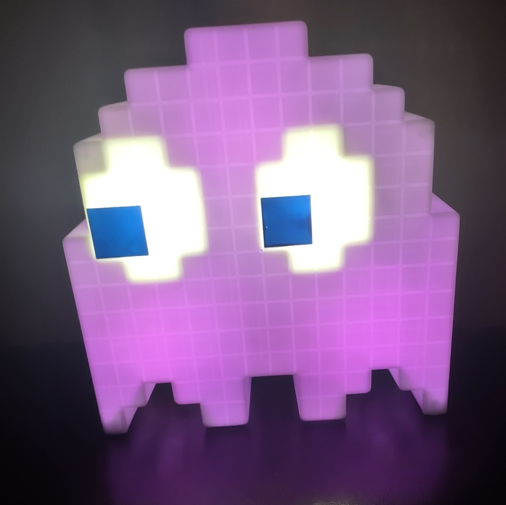 Pac Man Ghost Light, Color Changing, Excellent Condition - Picture 5 of 8